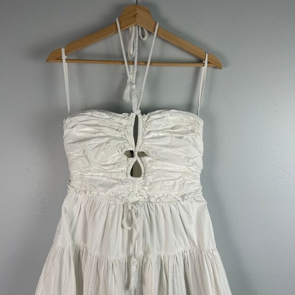 Ulla Johnson Emmaline Midi Halter Dress - Picture 7 of 12